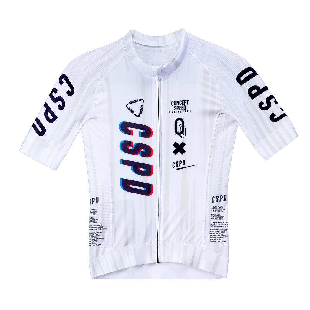 2024 CSPD Unisex Long Sleeve Cycling Jersey for Summer Outdoor Sports