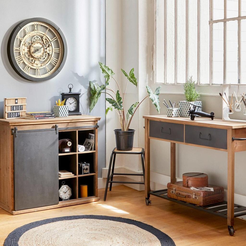 ROUND RUG 120cm JUTE BORD NATURAL boho