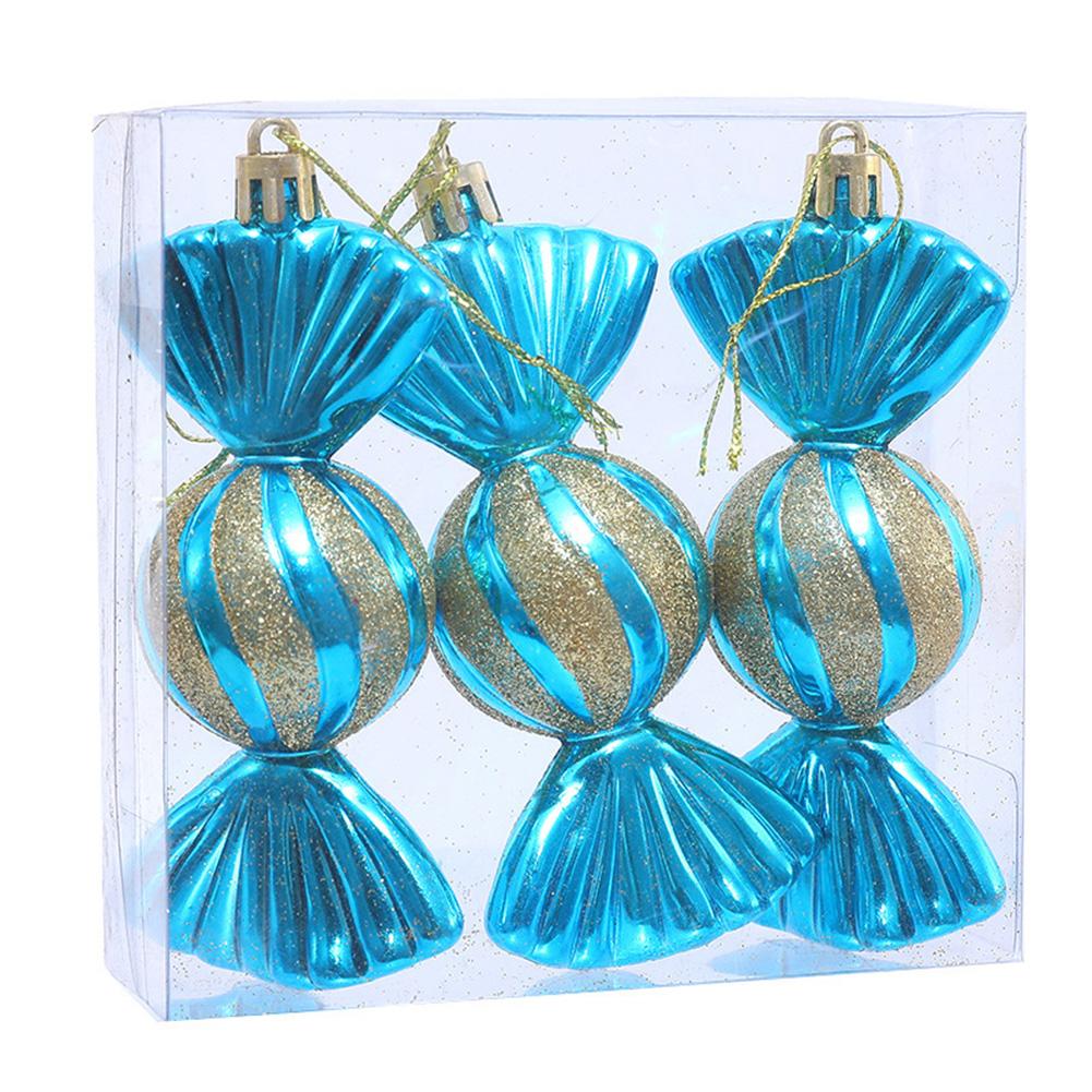 For Christmas Trees Colorful Holiday Decor Candy Shaped Ornaments Holiday Decorating As Shown Multi-Purpose Ornaments