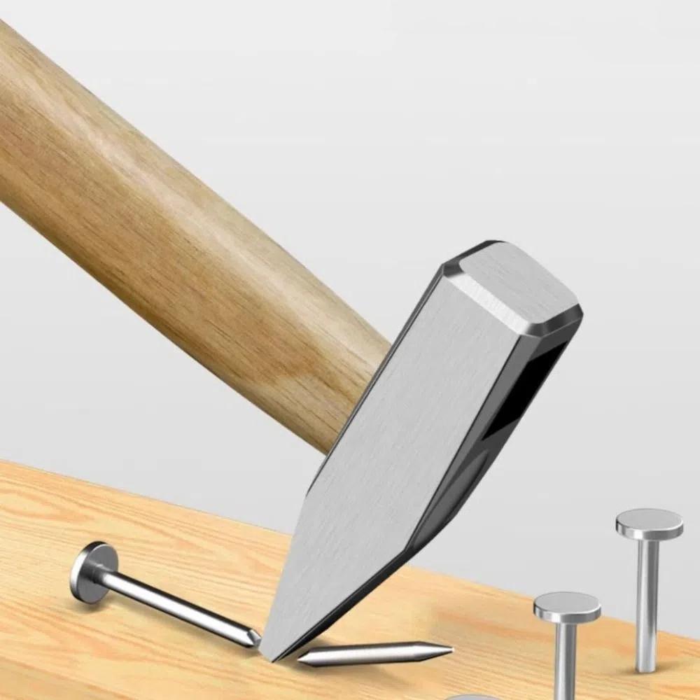 Short Handle Fitter's Hammer Mini Claw Hammer Durable Ball Peen Hammer  Household
