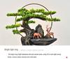 Floor-Standing Rockery Water Fountain: Feng Shui Wealth Attraction for Living Rooms and Offices