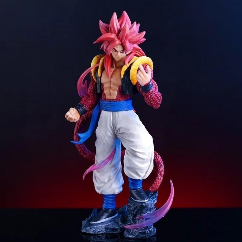 25cm Dragon Ball Gogeta Anime Figures Super Saiyan 4 Gogeta Figures Ssj4 Model Pvc Statue Doll Collection Decoration Toys Gift