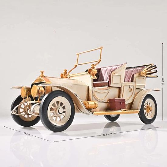 Zlatý jubilejní model vozu Elegantní, automobiloví nadšenci a milovníci historie, detailní design vozu, výzdoba domova, kanceláře, zvláštní příležitosti, výročí