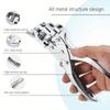 3-in-1 Manual PVC Card Puncher Elliptical Circular and Round Corner Slot Punch Durable Office School Home Use.