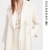 ELLASSAY Women's Autumn/Winter Cloud Cashmere Double-Faced Wool Coat