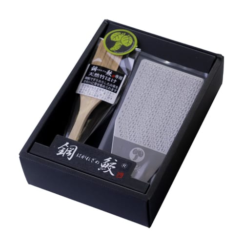 Hagane Mini Wasabi Grater, for Wasabi, Ginger, and Garlic [2018 Good Design Award Winner, 2020 Omotenashi Selection Gold Award Winner]