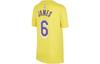 Nike X NBA T Shirt Amarillo Yellow Kids' DR0777-728
