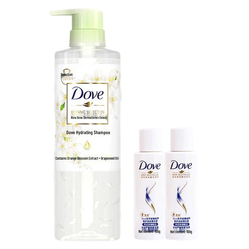 Dove Botanical Hydration Shampoo & Serum Set