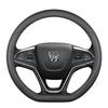 Genuine Leather Steering Wheel Cover for Baojun Models 730, 510, 560, 310W, 530, E200, and 630 - All-Season Use