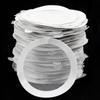 10pcs Disposables Shower Drain Hair Catcher Cover Bathroom Sewer Sink Drain Tool