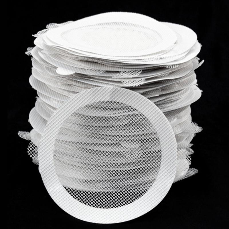 10pcs Disposables Shower Drain Hair Catcher Cover Bathroom Sewer Sink Drain Tool