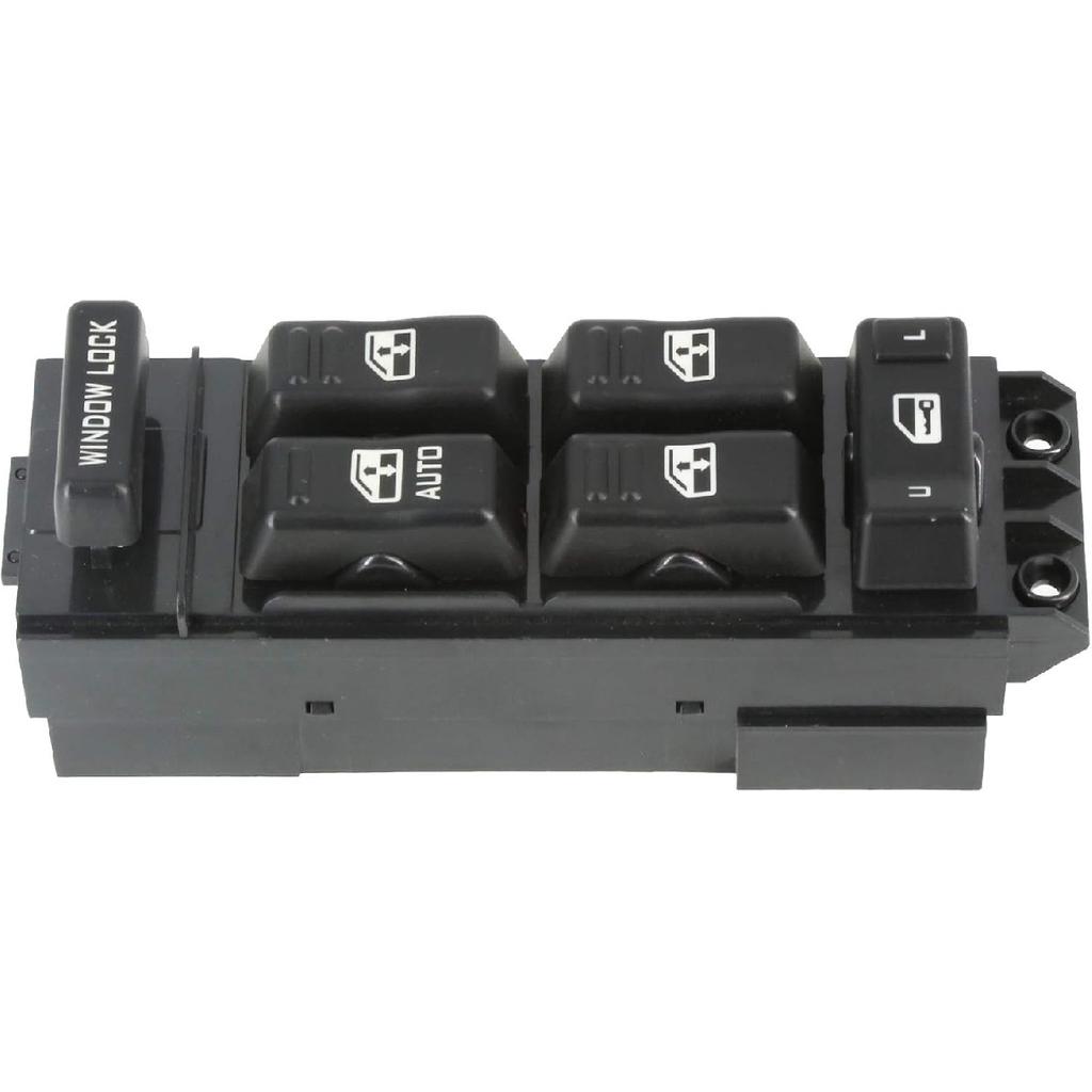 Power Window Switch Master Control Driver Side Compatible For 2000 2001 2002 Chevy Silverado Tahoe Suburban & GMC Yukon XL Sierra 1500HD 2500HD 3500,