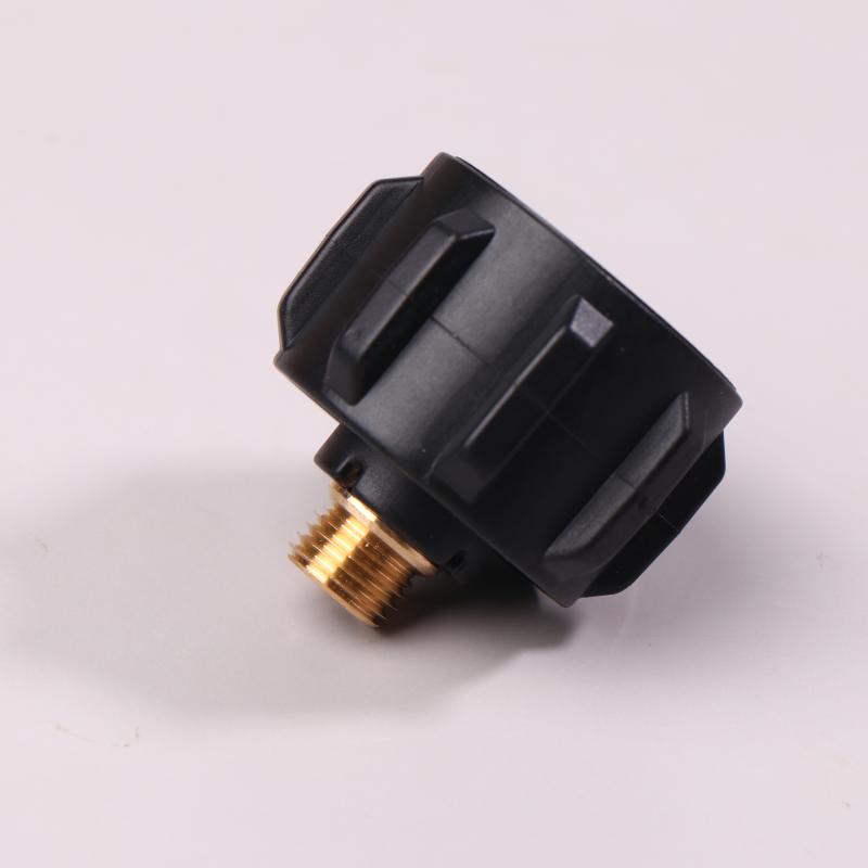 1Pc Qcc1 Propane Refill Adapter With Nut And 1/4" Npt Male Pipe Thread For Tank Bbq,Camping,Outdoor Cooking,Heating