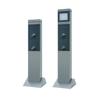 Colonne De Prises De Jardin - REV - Aluminium - 2 Groupes - IP 44 - Prise Multiple
