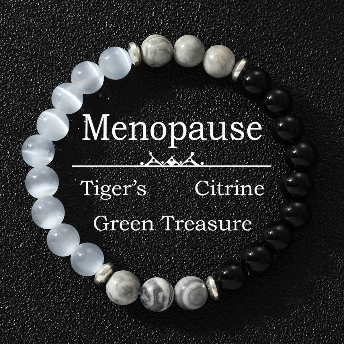 Bohemian Chic Citrine Agate Beaded Bracelet - Elegant Party Gift