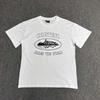 VibeStreet Summer New Printed Short Sleeve T-shirt Loose Round Neck Casual Fashion Brand Top