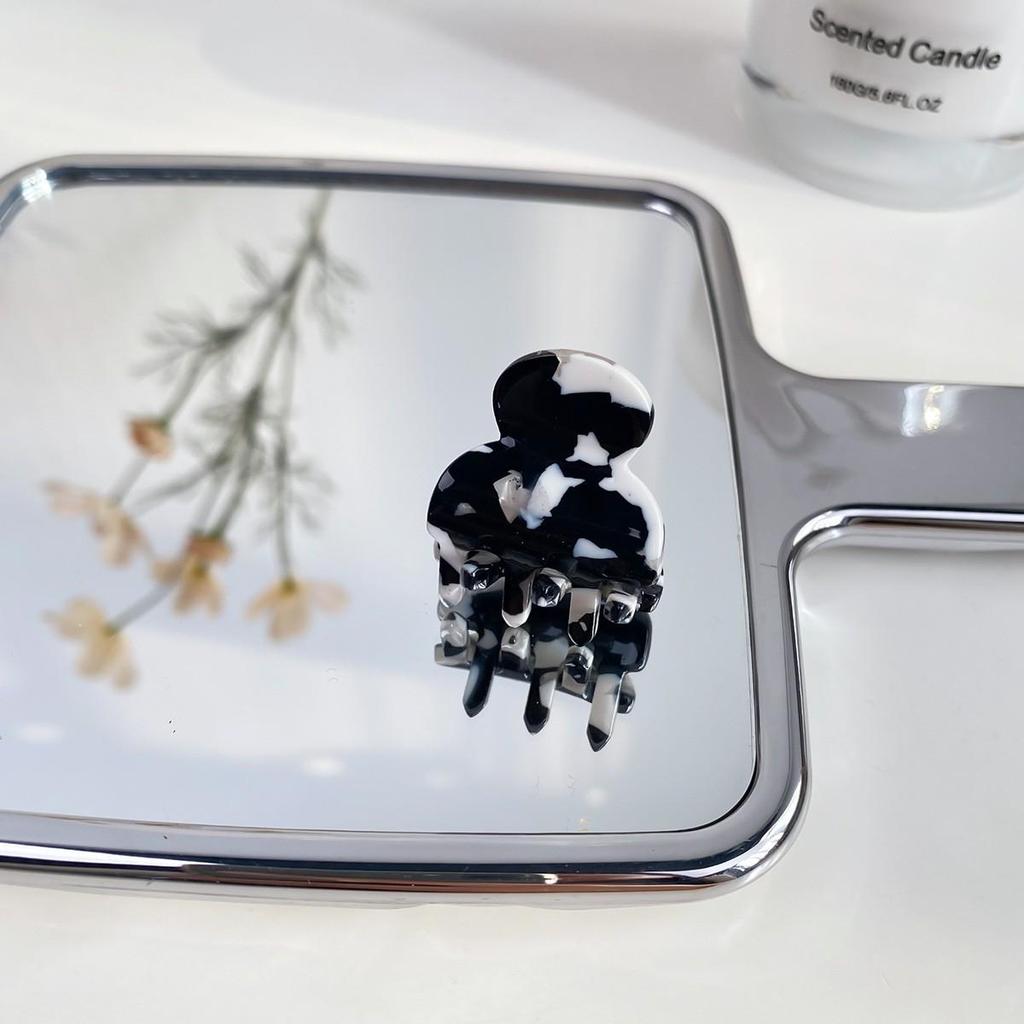 Korean Dopamine Mini Claw Clip: Cute Hair Accessories for Women & Children