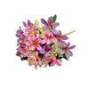 Artificial Flower 18 Forks Realistic Vivid Floral Arrangement Table Scene Artificial Flower