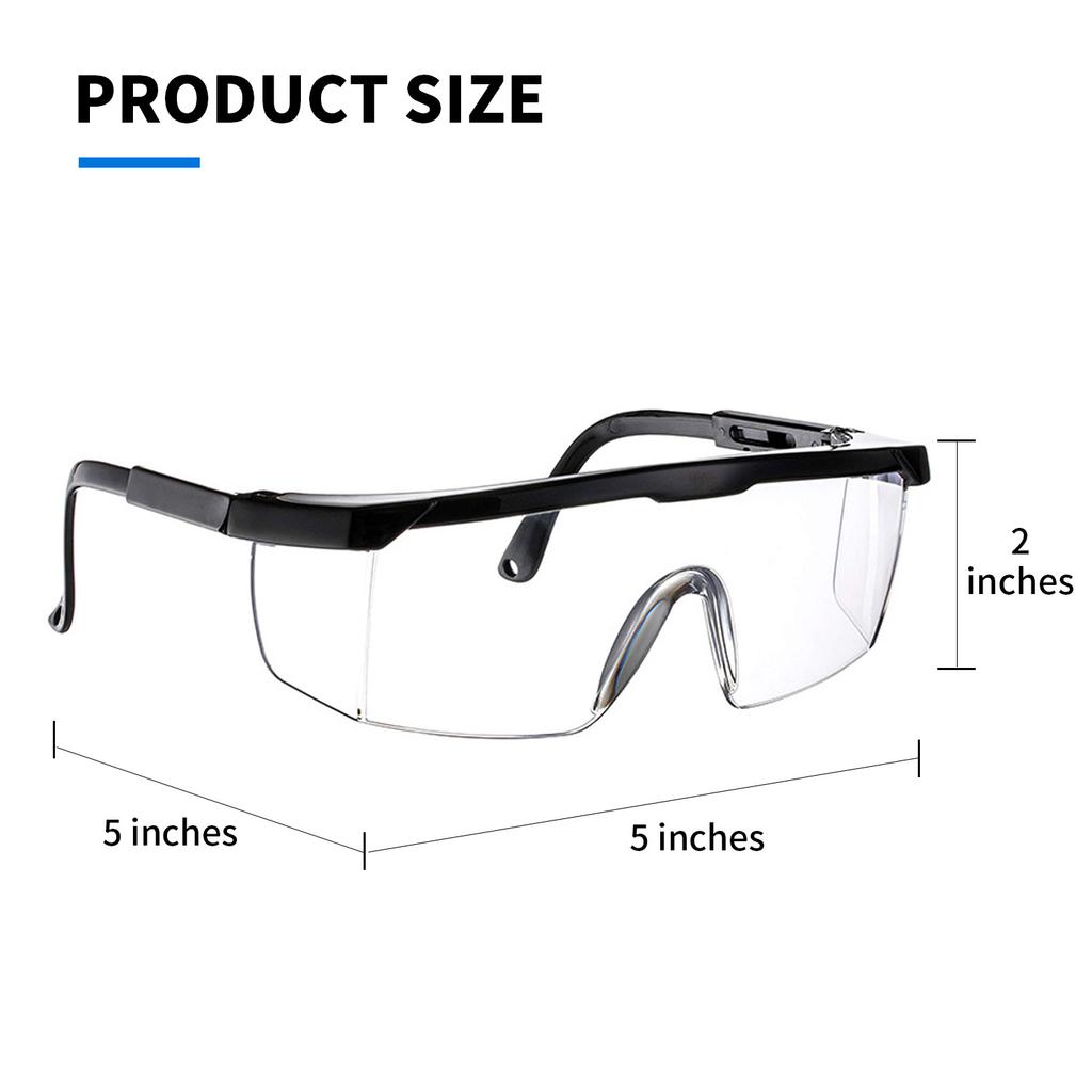 Z87.1 Safety Goggle Anti Splash Dust Proof Construction Work Lab Eyewear Eye Protection Industrial Research Safety Glasses