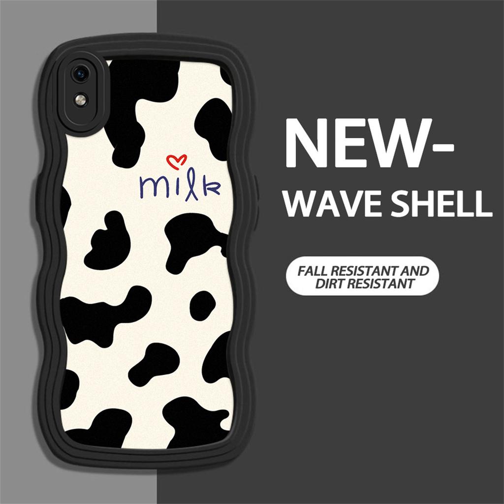 Mobile Phone Cases for iPhone 11 13 XR 15 Pro Max 12 14 Pro Max Case iPhone 16 7 Plus 8 Plus XS Max Big Wave Solid Color Cartoon Anti-drop Waterproof