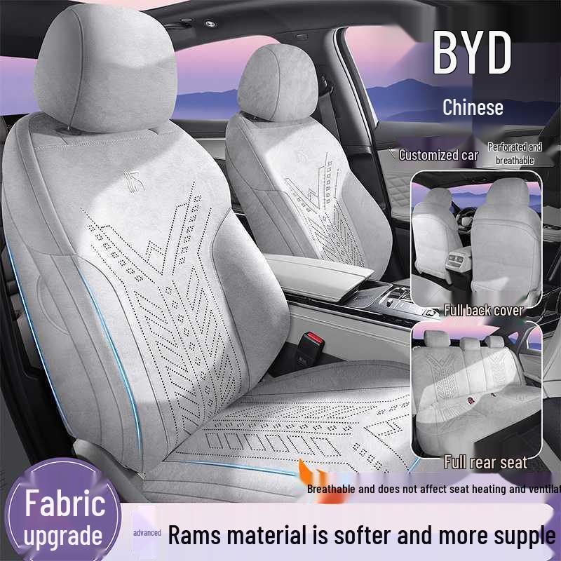 25-Model Compatible BYD Han Lams Car Seat Cushion - Half Surround, All-Season Seat Cover
