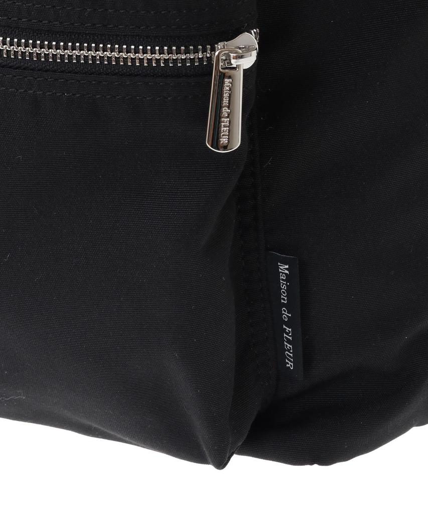 Maison de FLEUR Rucksack mit Kordelzug, Schwarz, 8A43F0J6200