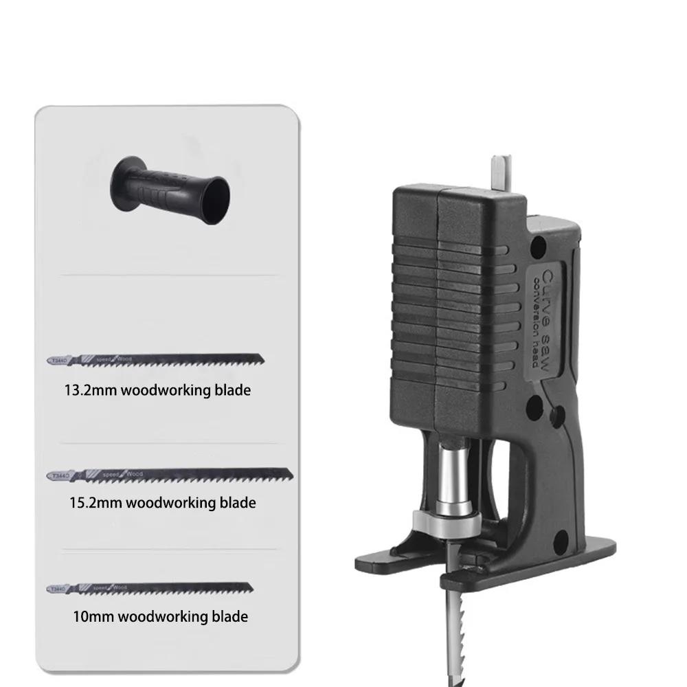 Portable Multi-Function Jigsaw for Wood/PVC/Metal Cutting - DIY Woodworking Tool (Durable, Corded/Cordless Compatible)