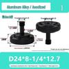 1/4 Aluminum Alloy Hand-Tightened Drone Gimbal Adjustment Screw