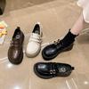 Fashion Women's Shoes Platform Slip-on Oxfords Loafers With Fur Female Footwear Clogs Comfortable Slip On Leather New Summer Dress