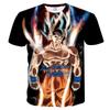 Exquisite 3d Print Dragon Ball Z Vegeta Goku Super Saiyan Casual Tee Anime Shirts