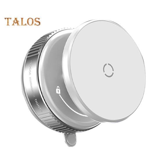 Magnetic Car Phone Holder 360 Degrees Rotation Strong Magnet Suction Cup Mount for IPhone 16/15/14/13/12 Hands-Free Phone Holder for Car Gym Mirror