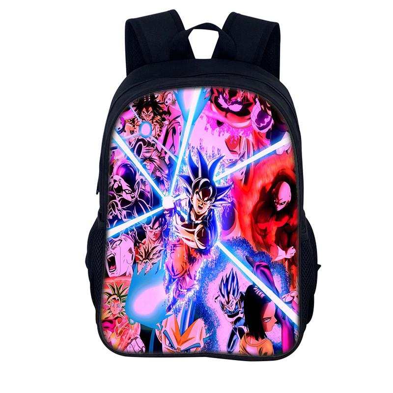 Dragon Ball Ryggsäck För Män Kvinnor Nylon Vardaglig Skolresväska