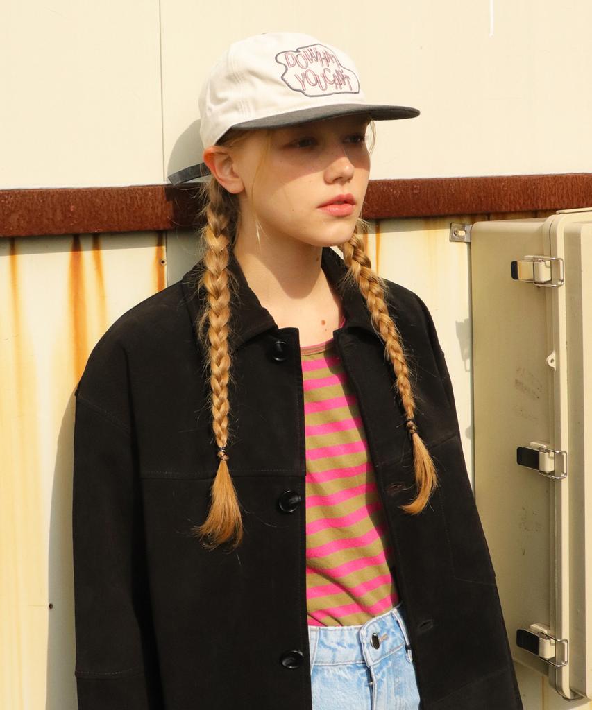 Seullipiseullib Flat Do What You Cant Beige/Charcoal Cap