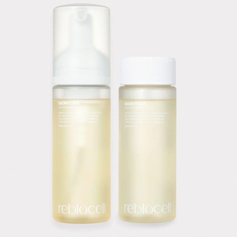 Reblocell Snow Foam Cleanser 150ml Set (Main Product + Refill)