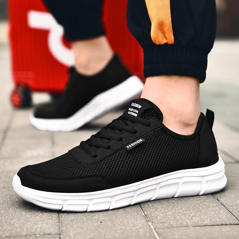 :Men'S Sneakers Men Sport Running Shoes Male Size Running Summer Buffer Shock Stable Slip Sneakers Zapatillas