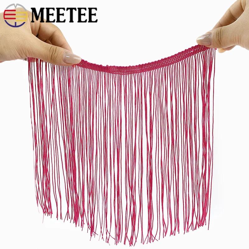 5/8/10M 30cm Long Tassel Fringes for Curtains Lace Trims Dress Fringe Trim Decorative Trimmings Stitching DIY Sewing Accessories