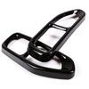 304 Stainless Steel Car Exhaust Tail Pipe Cover Trim For For BMW 7 Series G11 G12 730 740 750i 2016 2017 2018 (black)