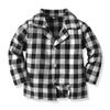 Toddler Kids Baby Boys Girls Plaids Print Pajamas Winter Coats Pants Outfits Set