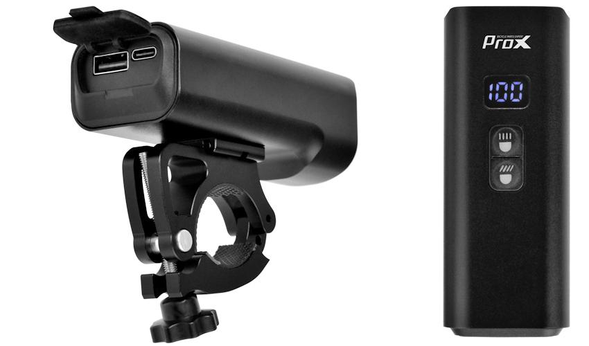 Lampa Rowerowa Przód Prox Kastor-V 2400 Lm 6400 Mah Usb-C Powerbank
