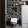 Adesivo per Piastrelle Europee Portoghesi Pavimento Bagno Camera da Letto Decorazione Pavimento Adesivo Murale Opaco Ispessito Impermeabile Autoadesivo