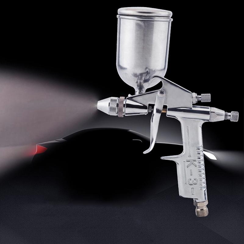 125Ml Mini Spray Gun 0.5Mm Nozzle Pneumatic Sprayer Professional Car Painting Repair Airbrush