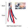Carp Japanese Wind Pipe Flag Socks Creative Hanging Ornaments for Sushi Bar Restaurant