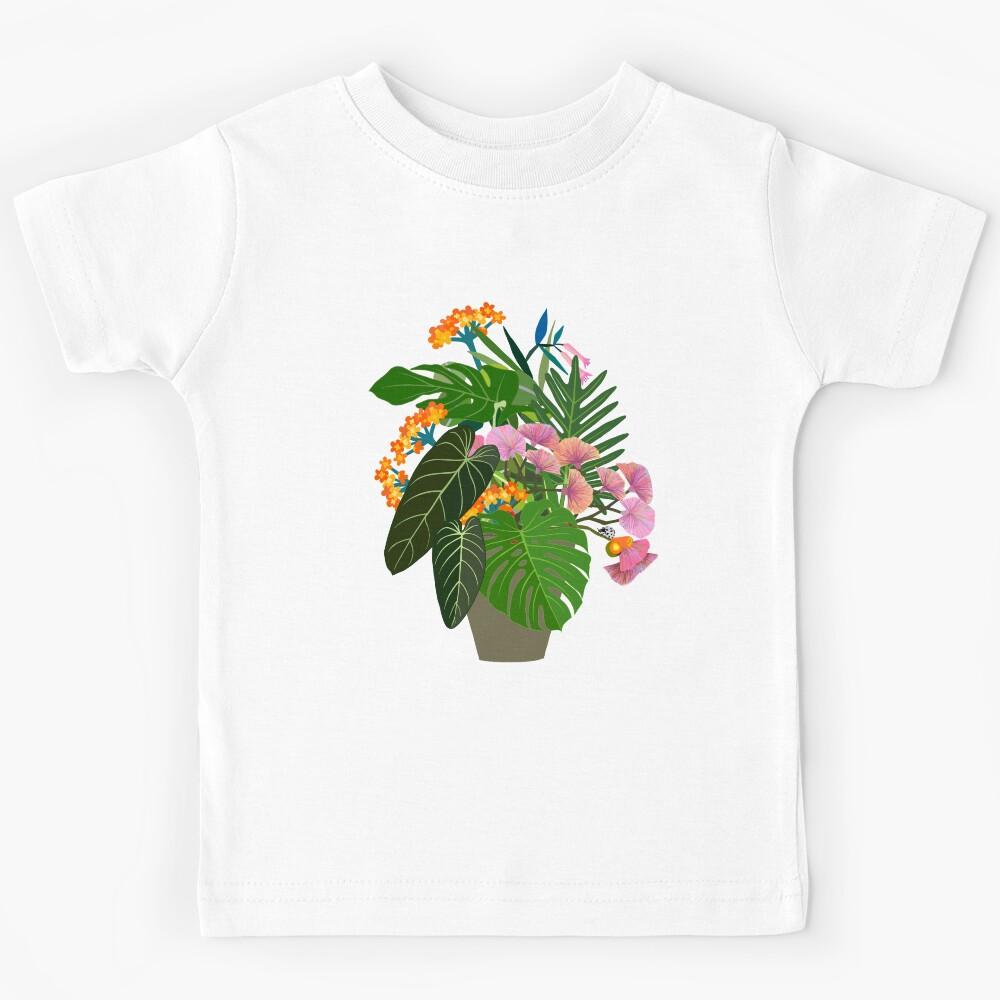 White Ladybug on the Flower Kids T-Shirt 140