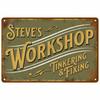 Retro Metal Sign Wall Art Mural Aesthetic Room Home Decor Items Poster Vintage Metal Plate Garage Decoration Tin Sign Plates Bar
