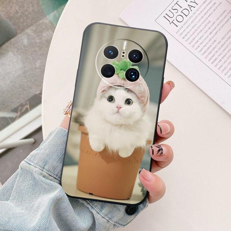 For Huawei Mate50pro 4G Case Colorful Painted Soft Silicone Back Cover For Huawei Mate 50 Mate50 Pro 50pro Shockproof Bumper