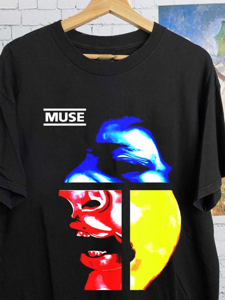 Rare Muse Band Album T Shirt All Size S-5XL Gift For Fans HH1011 Unisex T-Shirt XL