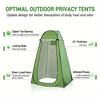 Portable Pop Up Privacy Shower Tent Outdoor Changing Room Bathroom Portable Concealed Privacy Bathroom Suitable for RV Camping