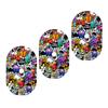 3Pcs Bicycle Tire Valve Sticker Universal Bike Valve Pad Sticker Tire Air Nozzle PVC Sticker Valve Decal Protector Cover
