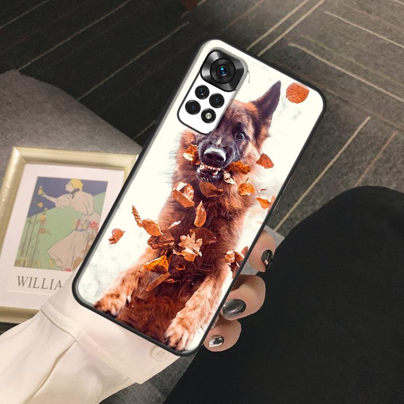 German Shepherd Dog Funda For Xiaomi Redmi Note 14 13 Pro 9 10 11 12 Pro 10S 11S 12S Redmi 13C 10C 12C 14C Case
