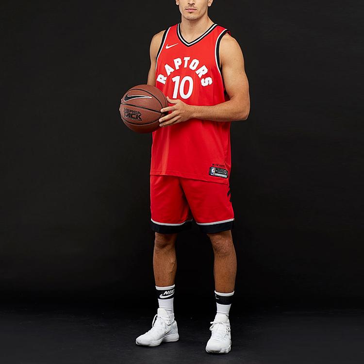Nike Basketball Jerseys Men's Red Moderate Straight Fit 863040-657